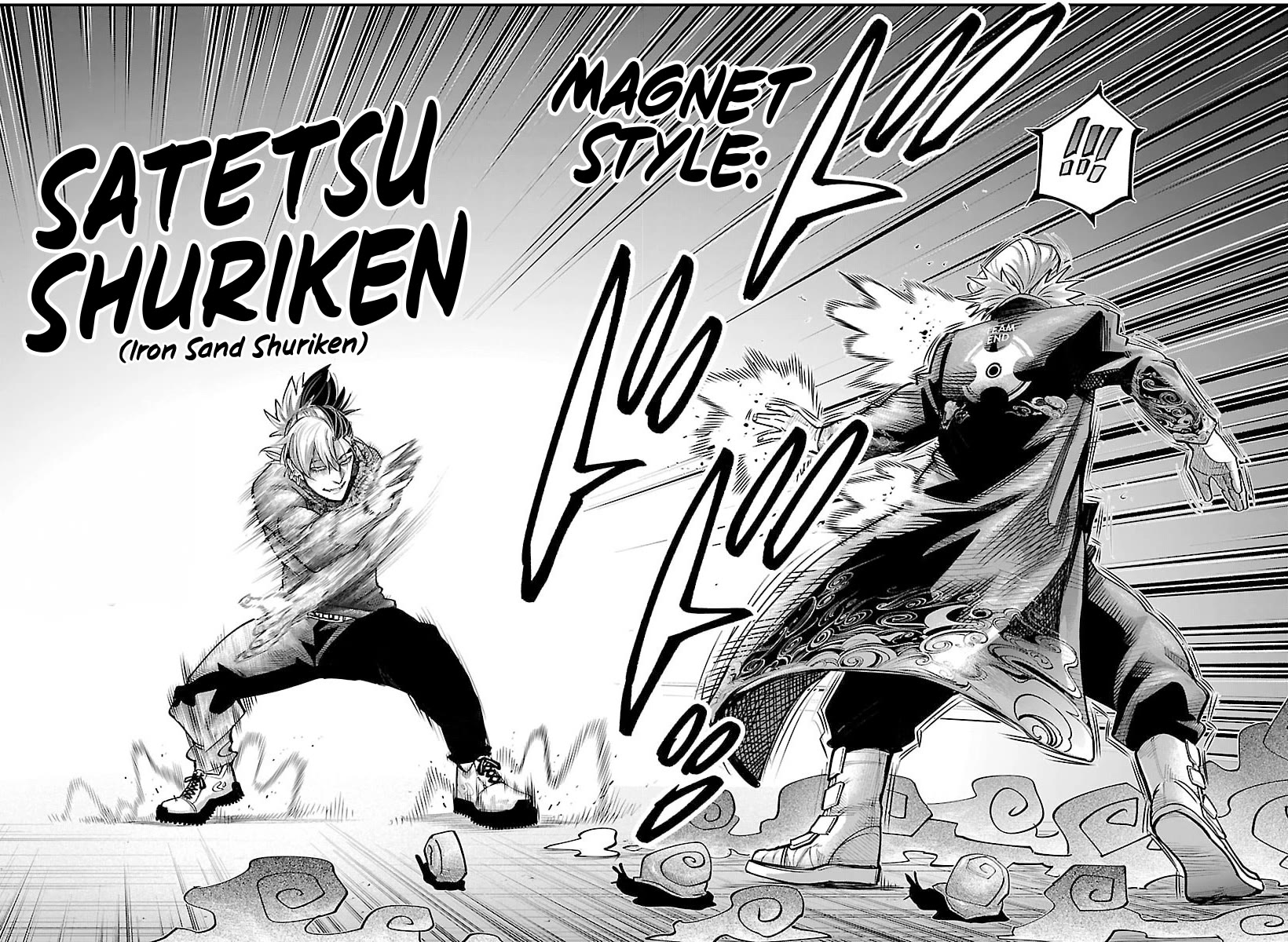 Rappa: The Delinquent Ninja Scrolls Chapter 44 page 17 - Chapter 44: Battle In The Courtyard