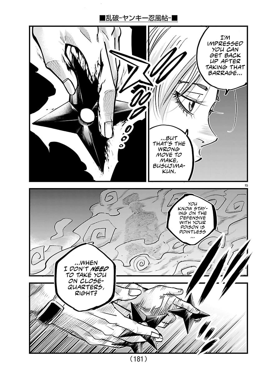Rappa: The Delinquent Ninja Scrolls Chapter 47 page 14 - Chapter 47: Changing Tracks