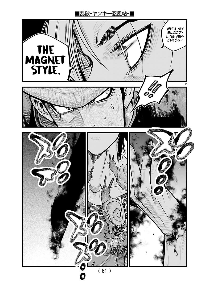 Rappa: The Delinquent Ninja Scrolls Chapter 48 page 13 - Chapter 48: Snails
