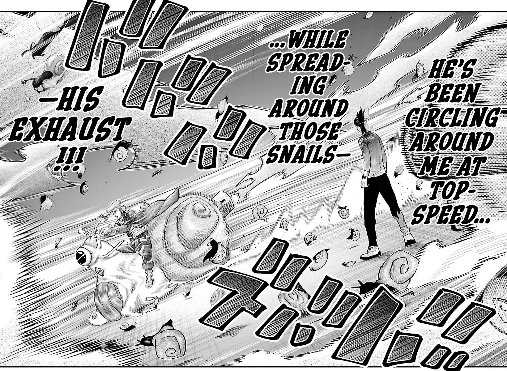 Rappa: The Delinquent Ninja Scrolls Chapter 48 page 7 - Chapter 48: Snails