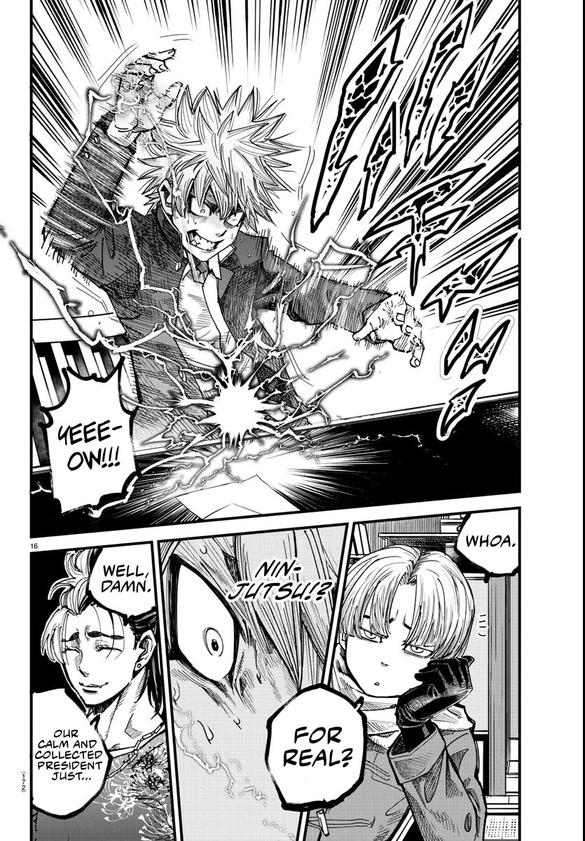 Rappa: The Delinquent Ninja Scrolls Chapter 5 page 16 - Chapter 5: Ninkuma Monjiro