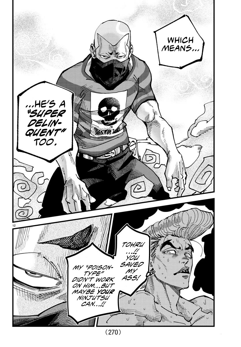 Rappa: The Delinquent Ninja Scrolls Chapter 7 page 11 - Chapter 7: Fuma Shuriken