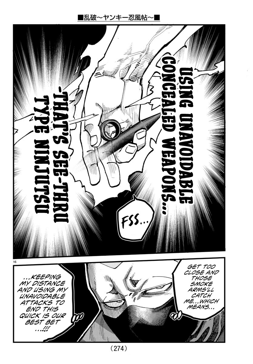 Rappa: The Delinquent Ninja Scrolls Chapter 7 page 15 - Chapter 7: Fuma Shuriken