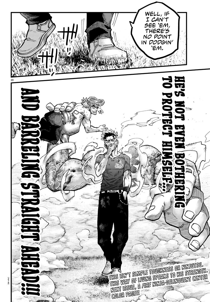 Rappa: The Delinquent Ninja Scrolls Chapter 7 page 19 - Chapter 7: Fuma Shuriken