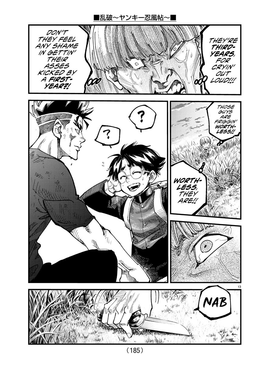 Rappa: The Delinquent Ninja Scrolls Chapter 8 page 12 - Chapter 8: Sucker