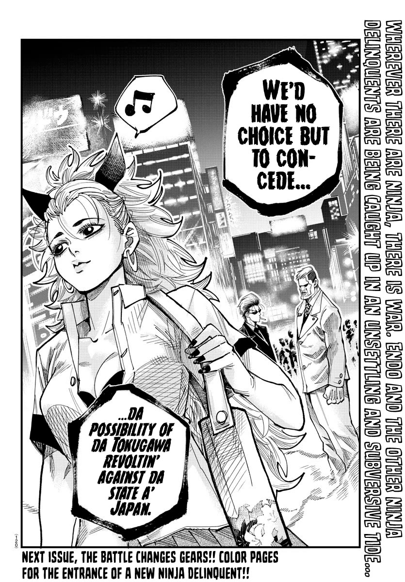 Rappa: The Delinquent Ninja Scrolls Chapter 9 page 18 - Chapter 9: Iron Man