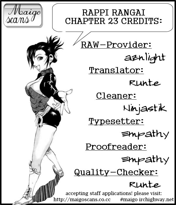Rappi Rangai Chapter 23 page 38 - Chapter 23: Revival