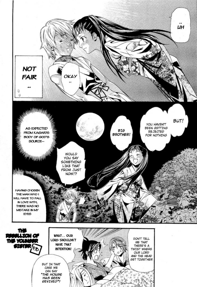 Rappi Rangai Chapter 39 page 35 - Chapter 39: The Rebellion of the Younger Sister