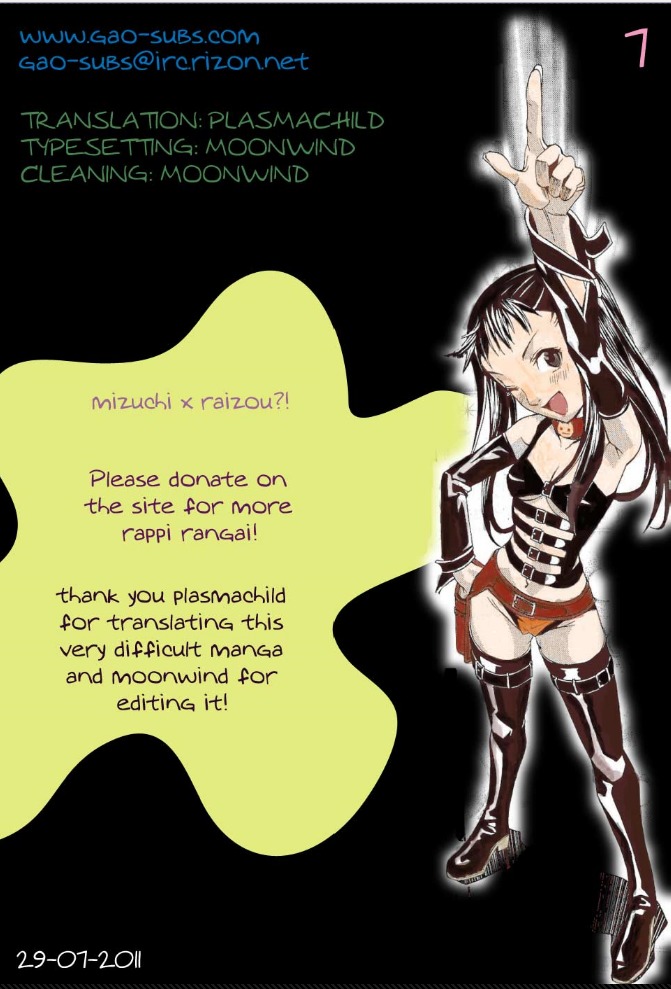 Rappi Rangai Chapter 39 page 36 - Chapter 39: The Rebellion of the Younger Sister