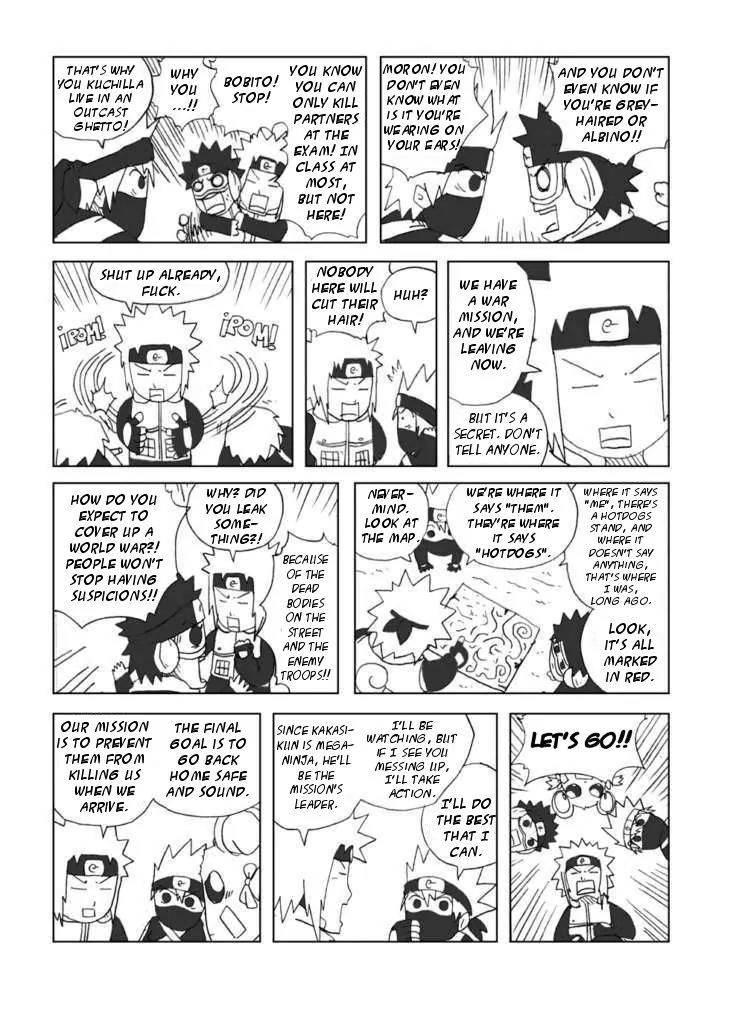 Raruto Sisepuede Chapter 1.0 page 5 - Vol.1 Chapter 0: Special - Kakasi Gai-den