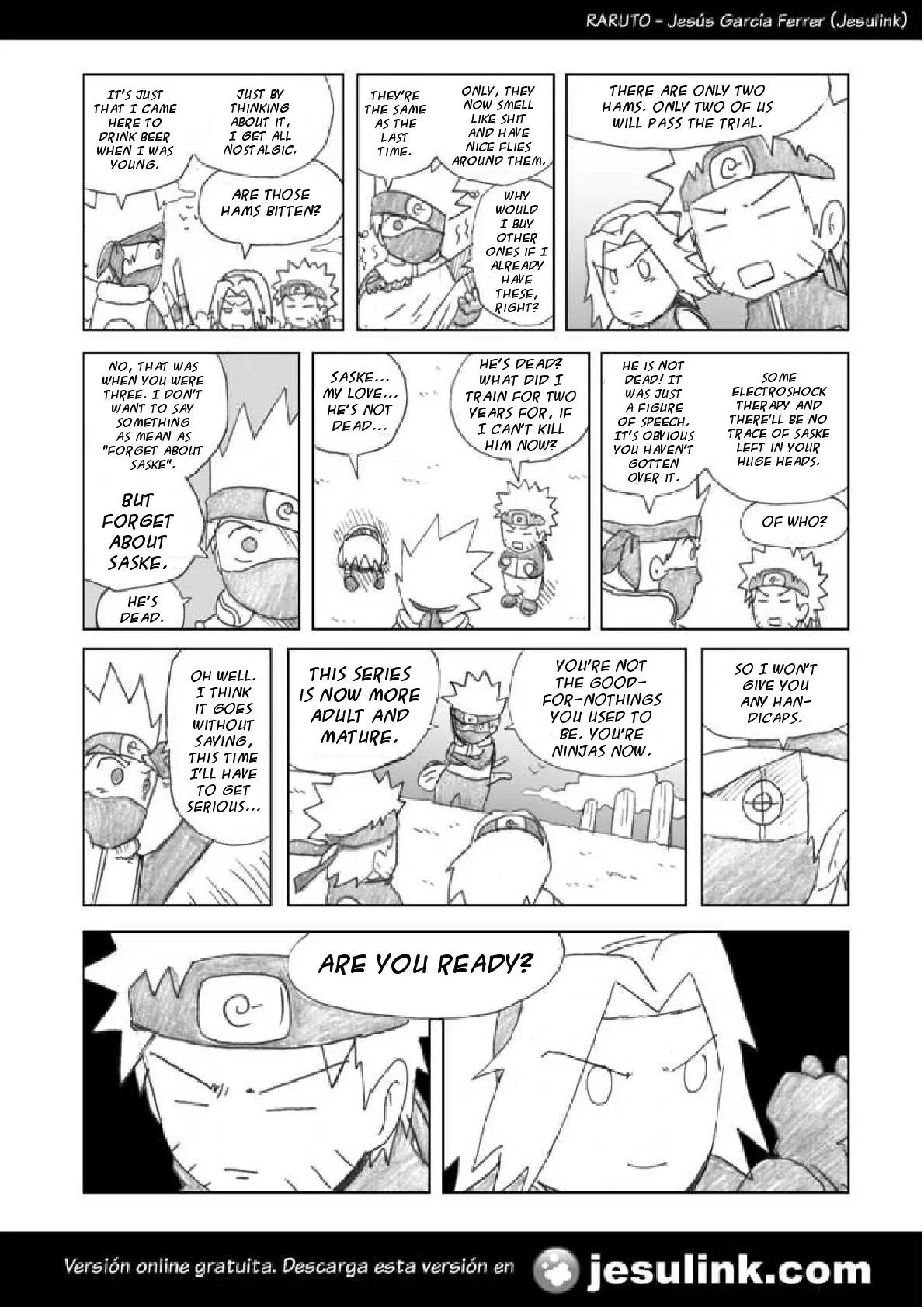 Raruto Sisepuede Chapter 1.1 page 10 - Vol.1 Chapter 1: This brings me back