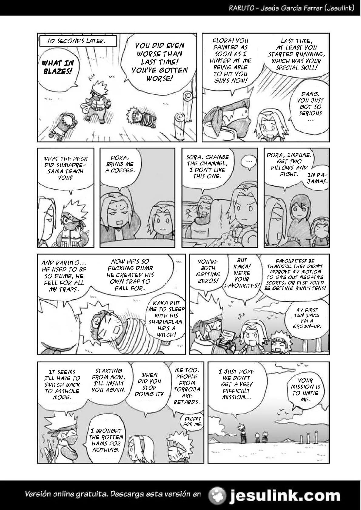 Raruto Sisepuede Chapter 1.1 page 11 - Vol.1 Chapter 1: This brings me back