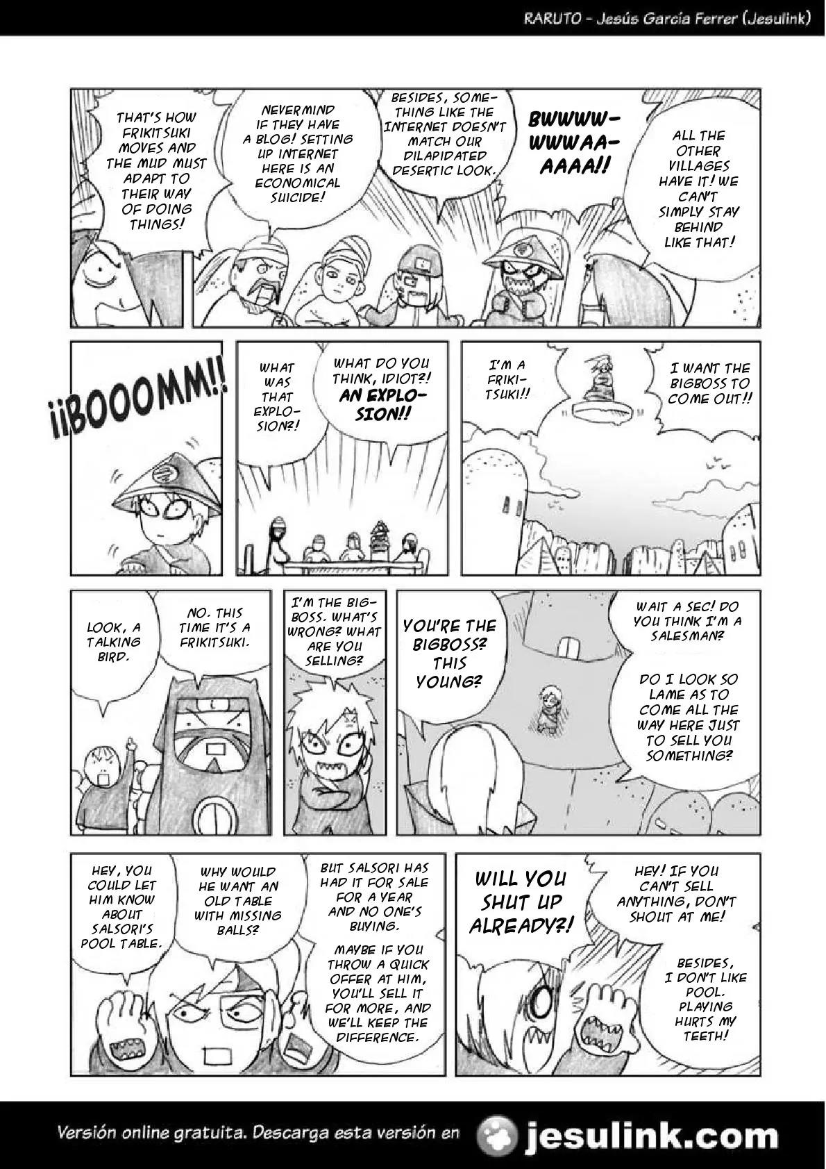 Raruto Sisepuede Chapter 1.1 page 13 - Vol.1 Chapter 1: This brings me back