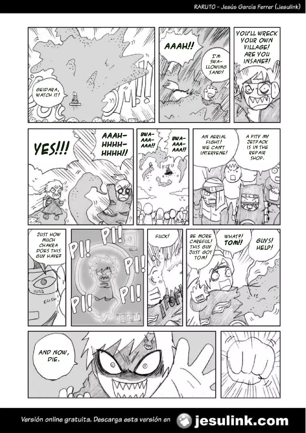 Raruto Sisepuede Chapter 1.1 page 14 - Vol.1 Chapter 1: This brings me back