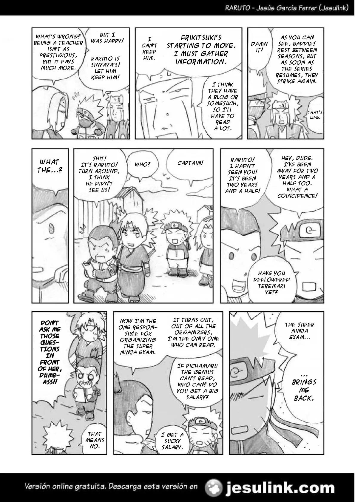 Raruto Sisepuede Chapter 1.1 page 7 - Vol.1 Chapter 1: This brings me back