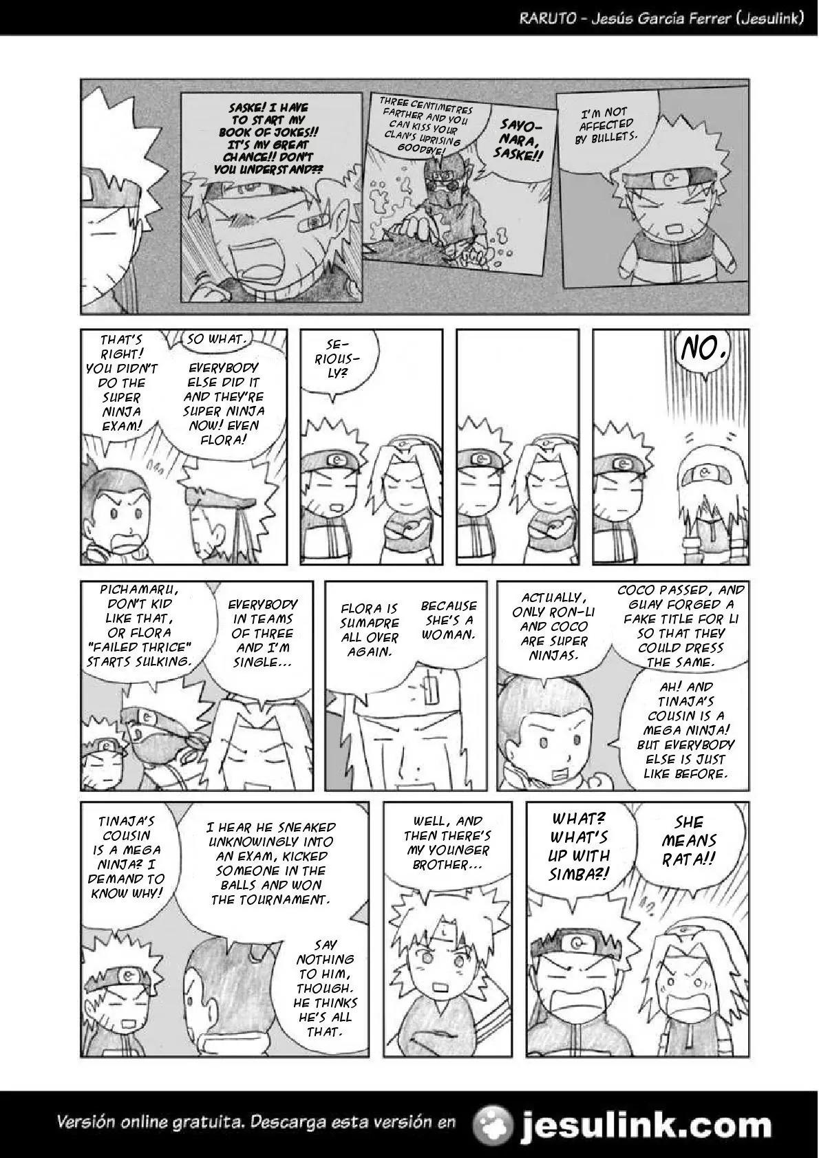 Raruto Sisepuede Chapter 1.1 page 8 - Vol.1 Chapter 1: This brings me back