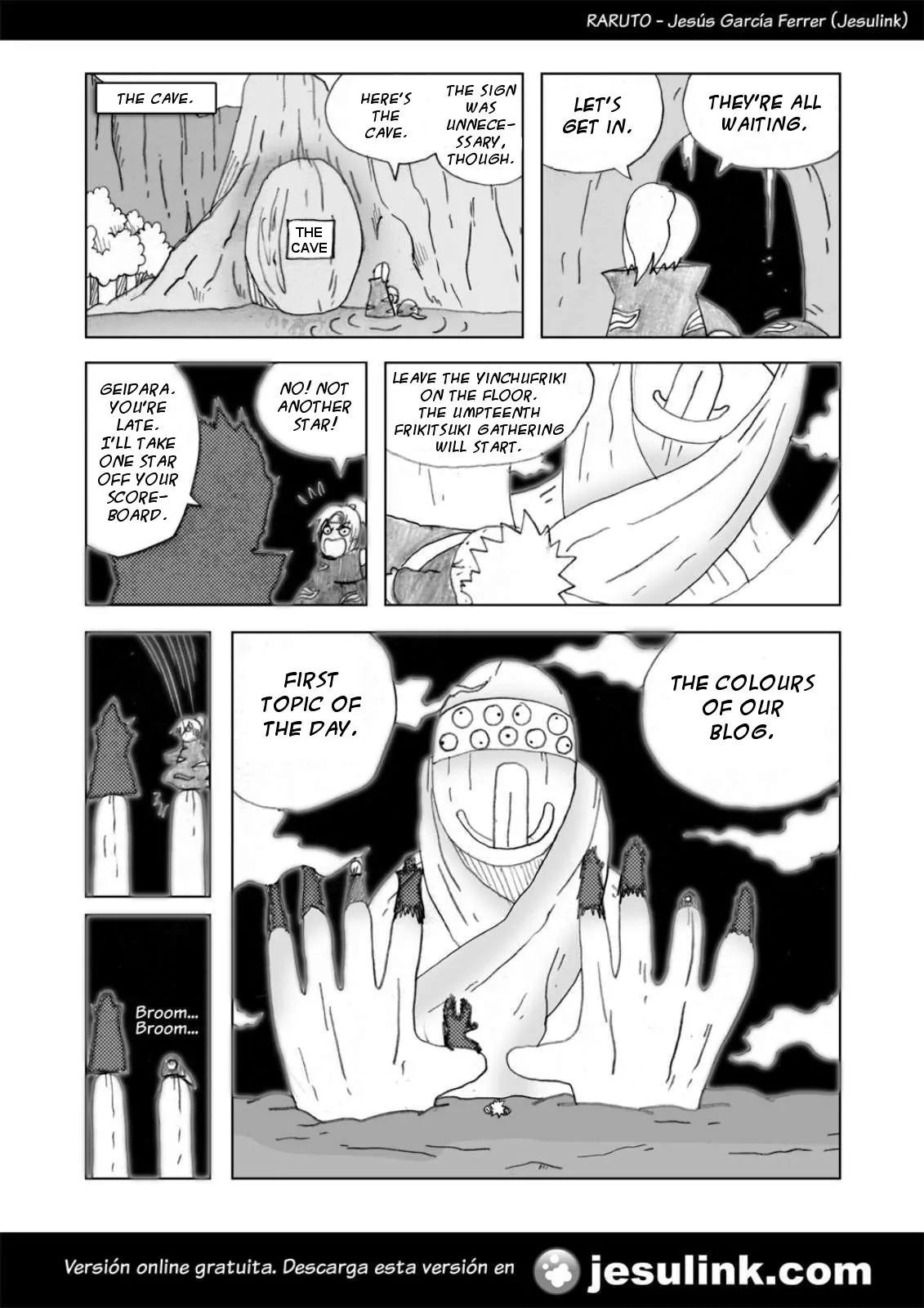 Raruto Sisepuede Chapter 1.2 page 11 - Vol.1 Chapter 2: Kankulo gets ill