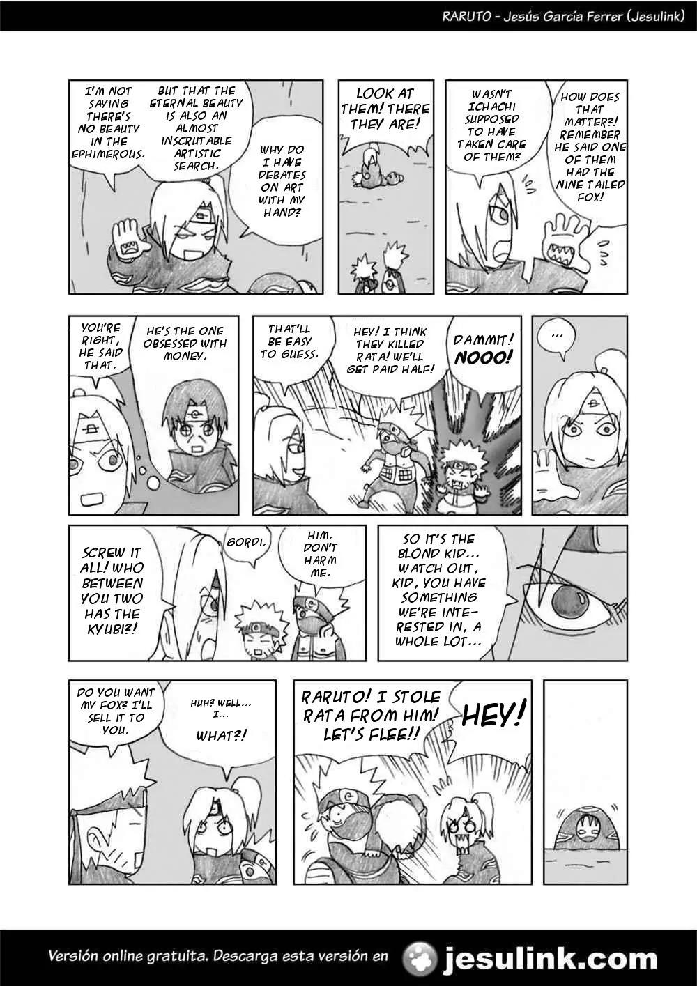 Raruto Sisepuede Chapter 1.3 page 11 - Vol.1 Chapter 3: Videogameable