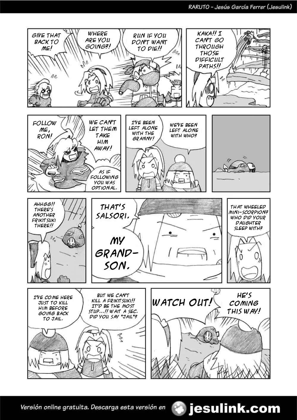 Raruto Sisepuede Chapter 1.3 page 12 - Vol.1 Chapter 3: Videogameable