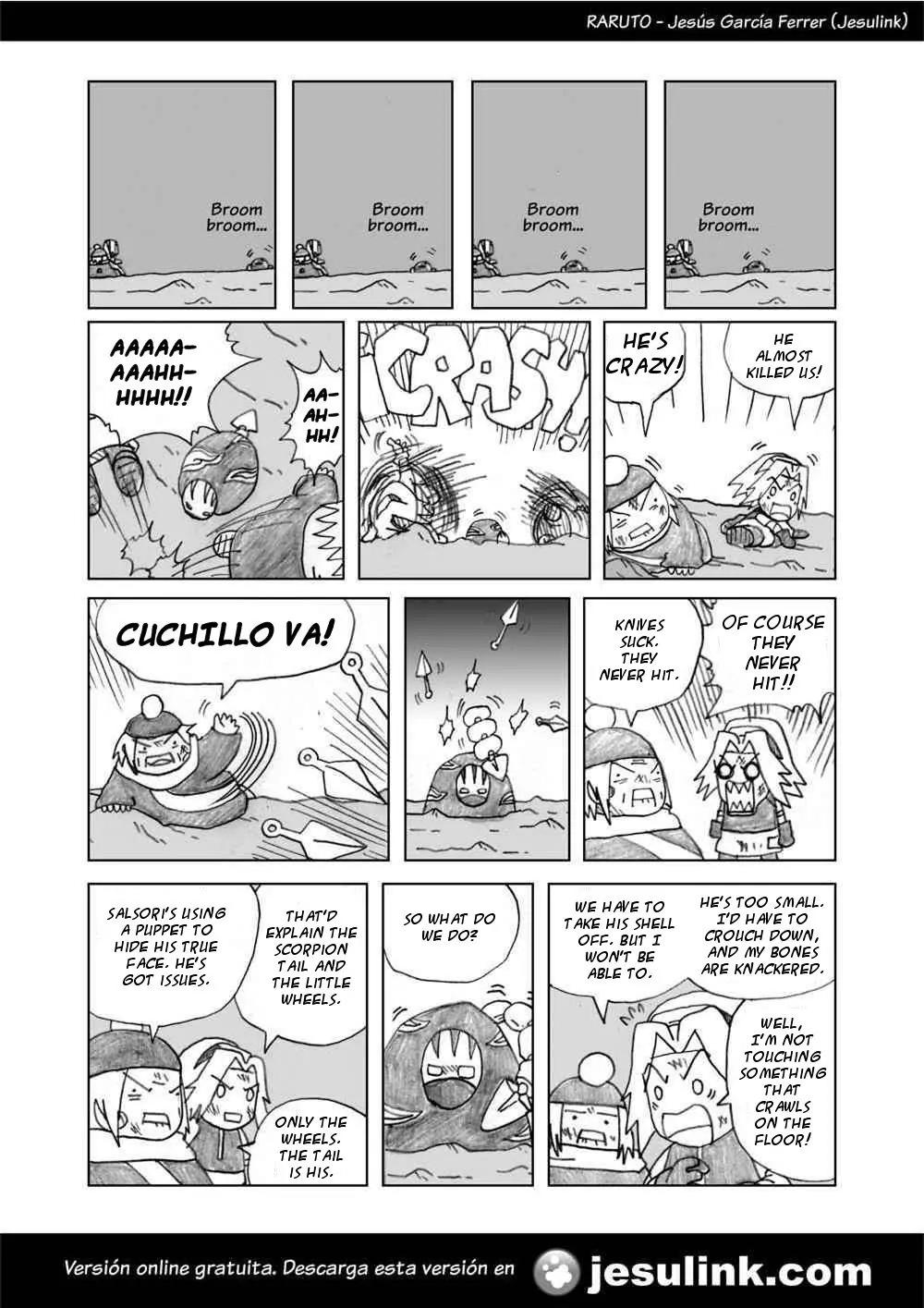 Raruto Sisepuede Chapter 1.3 page 13 - Vol.1 Chapter 3: Videogameable