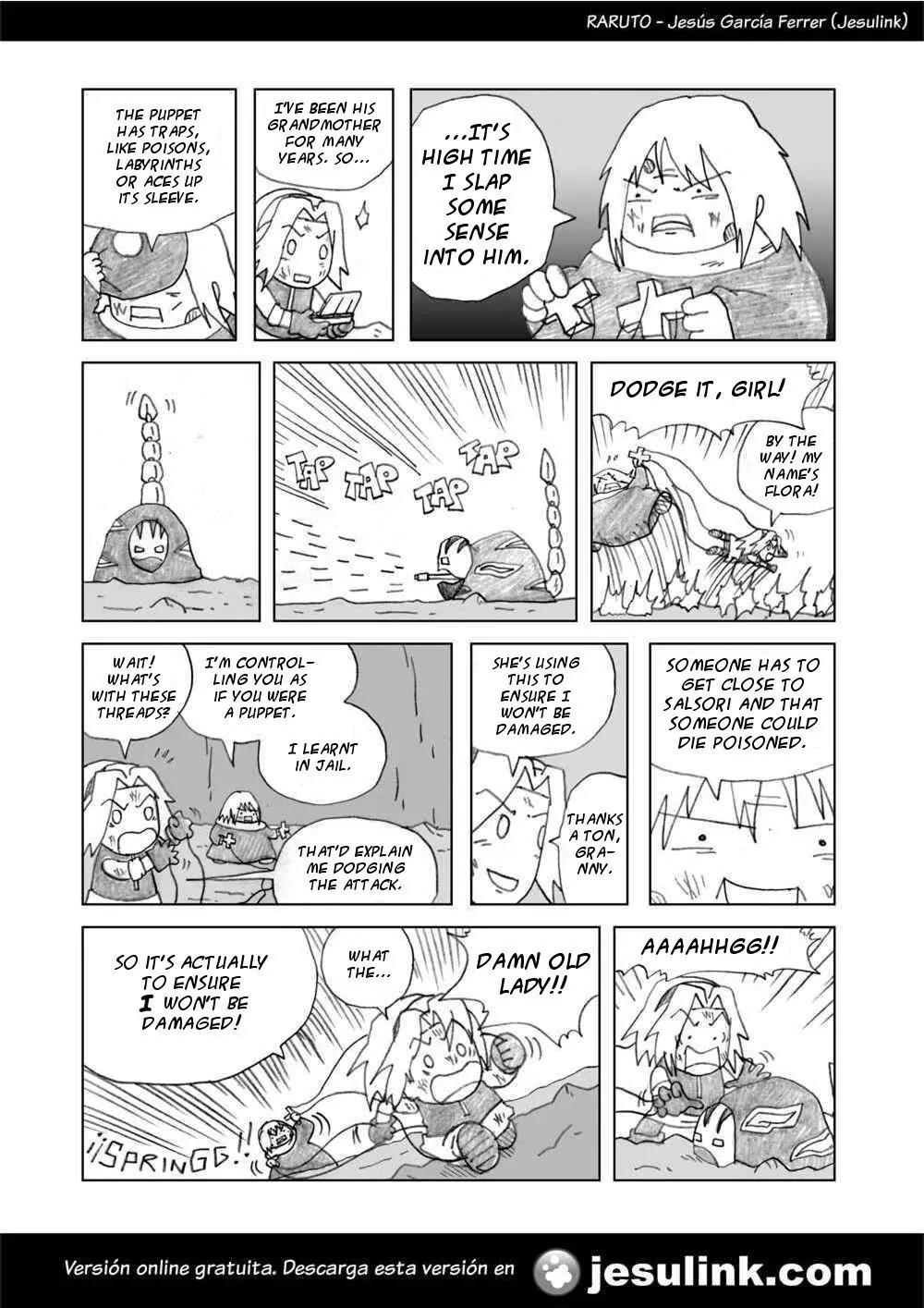 Raruto Sisepuede Chapter 1.3 page 14 - Vol.1 Chapter 3: Videogameable