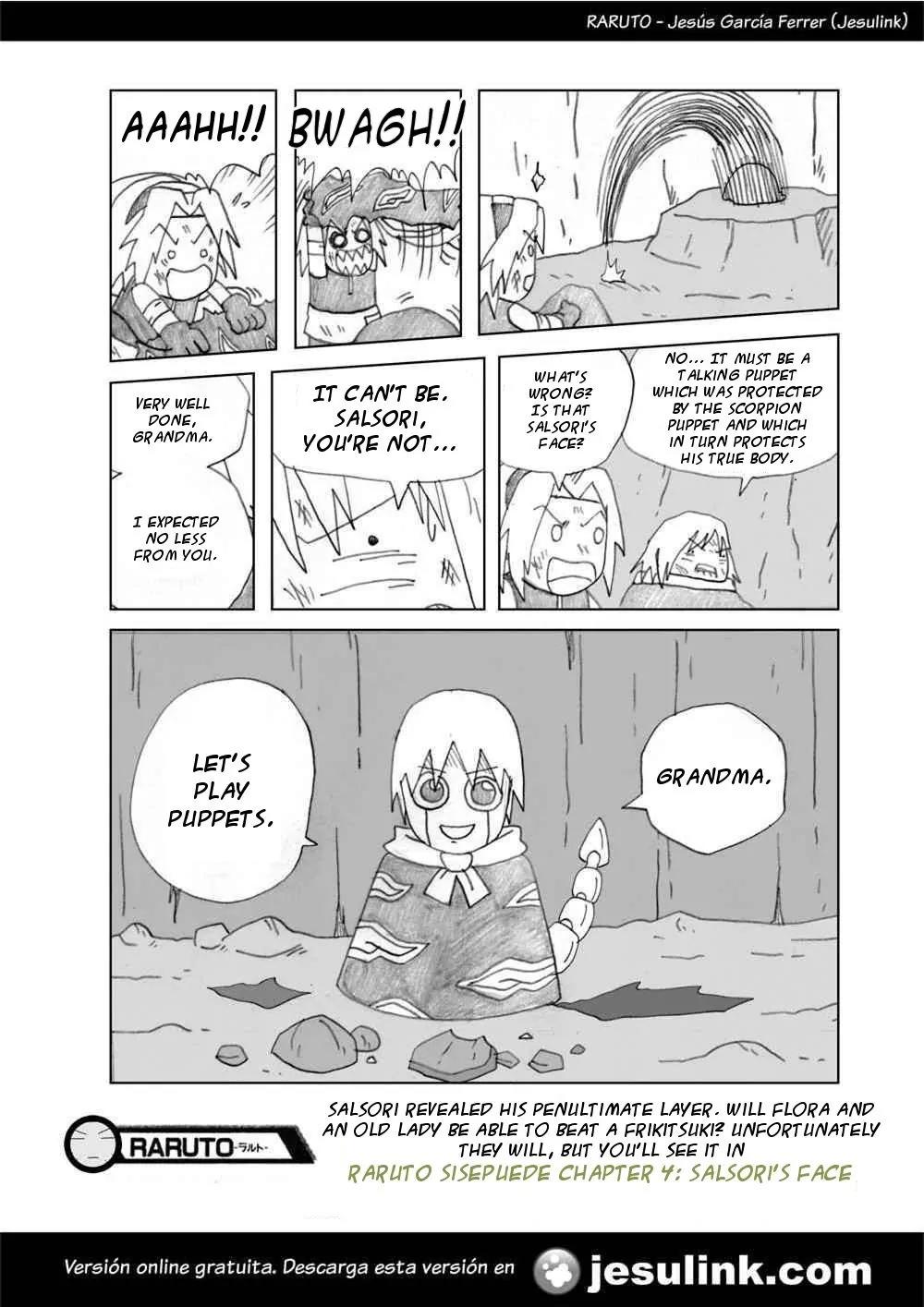 Raruto Sisepuede Chapter 1.3 page 15 - Vol.1 Chapter 3: Videogameable