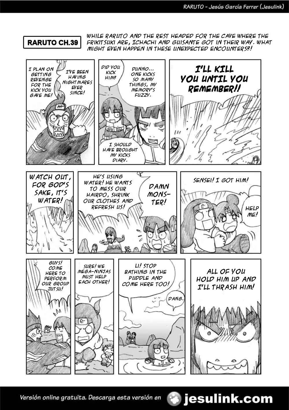 Raruto Sisepuede Chapter 1.3 page 2 - Vol.1 Chapter 3: Videogameable