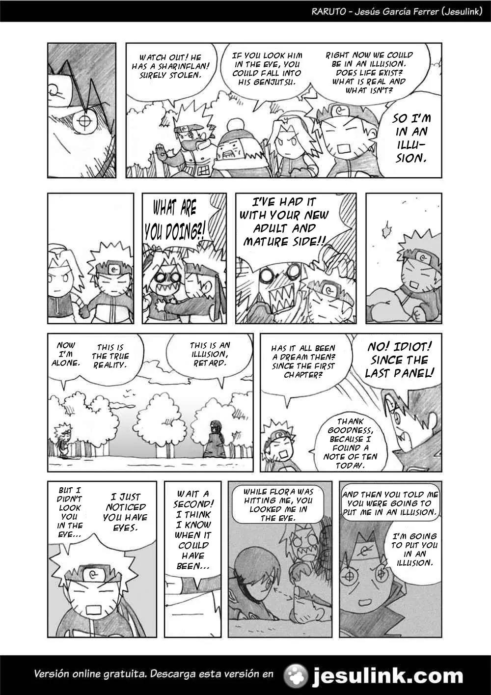 Raruto Sisepuede Chapter 1.3 page 6 - Vol.1 Chapter 3: Videogameable