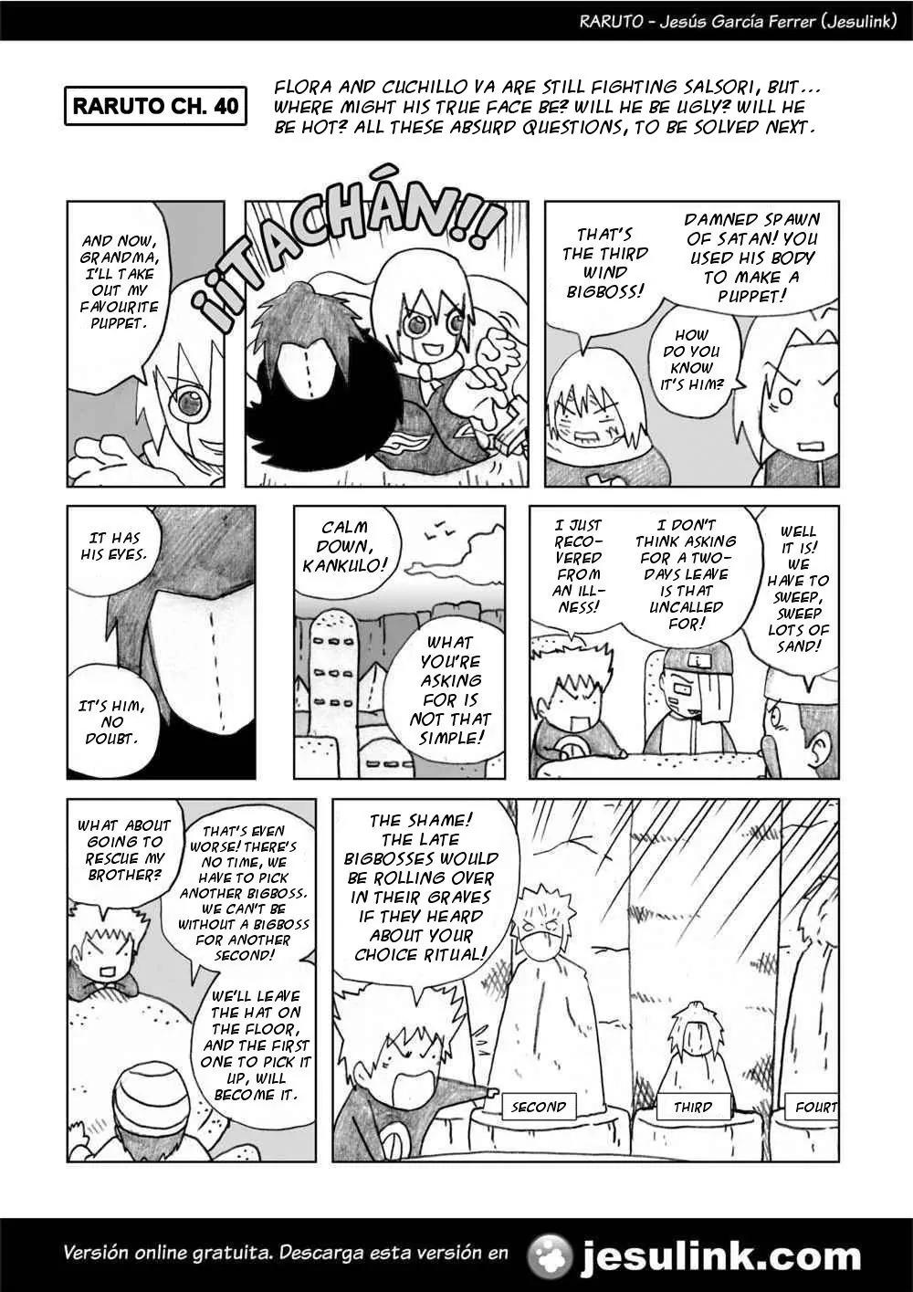 Raruto Sisepuede Chapter 1.4 page 2 - Vol.1 Chapter 4: Salsori's true face