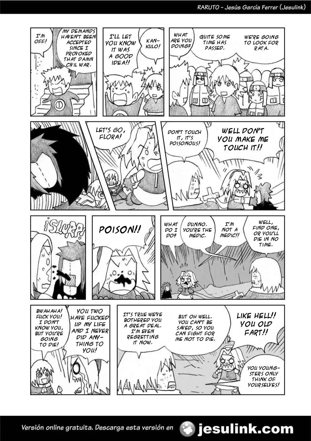 Raruto Sisepuede Chapter 1.4 page 3 - Vol.1 Chapter 4: Salsori's true face
