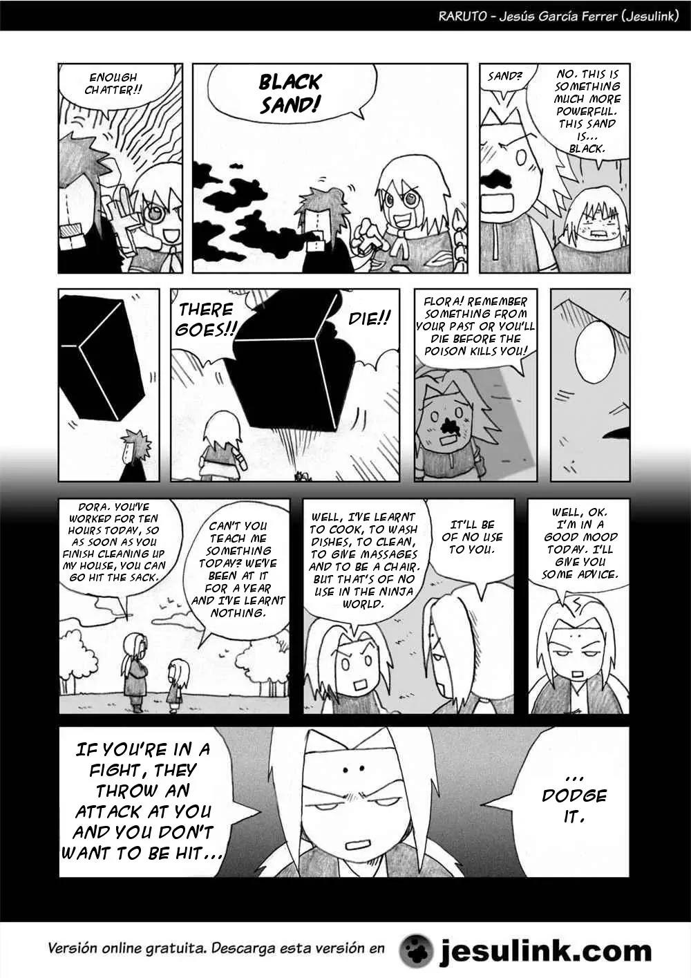 Raruto Sisepuede Chapter 1.4 page 4 - Vol.1 Chapter 4: Salsori's true face