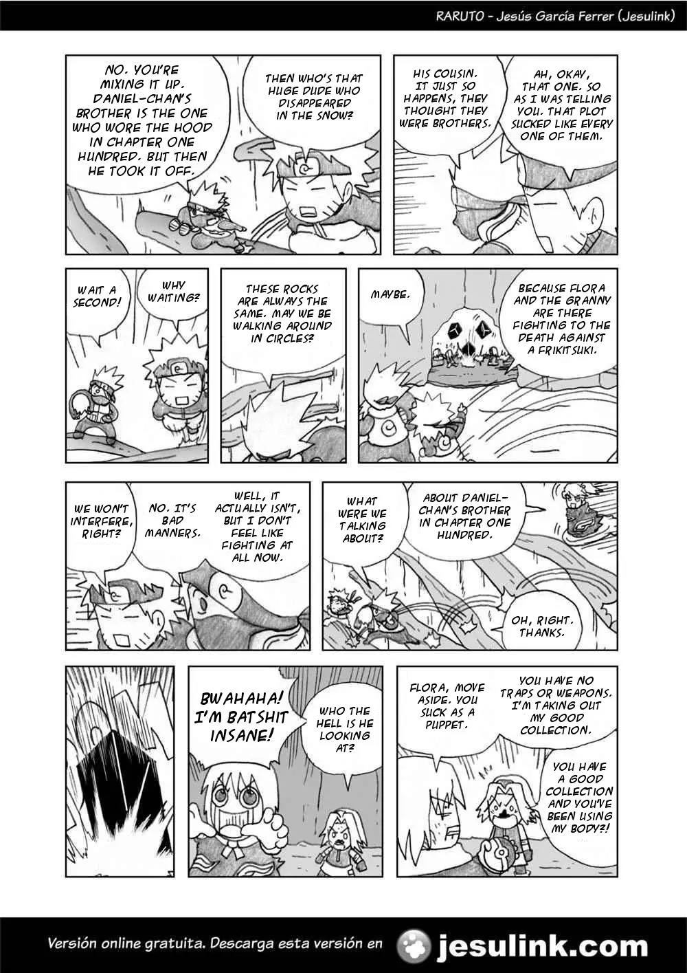 Raruto Sisepuede Chapter 1.4 page 6 - Vol.1 Chapter 4: Salsori's true face