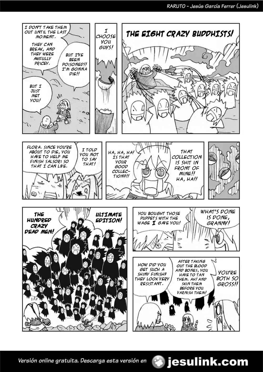 Raruto Sisepuede Chapter 1.4 page 7 - Vol.1 Chapter 4: Salsori's true face