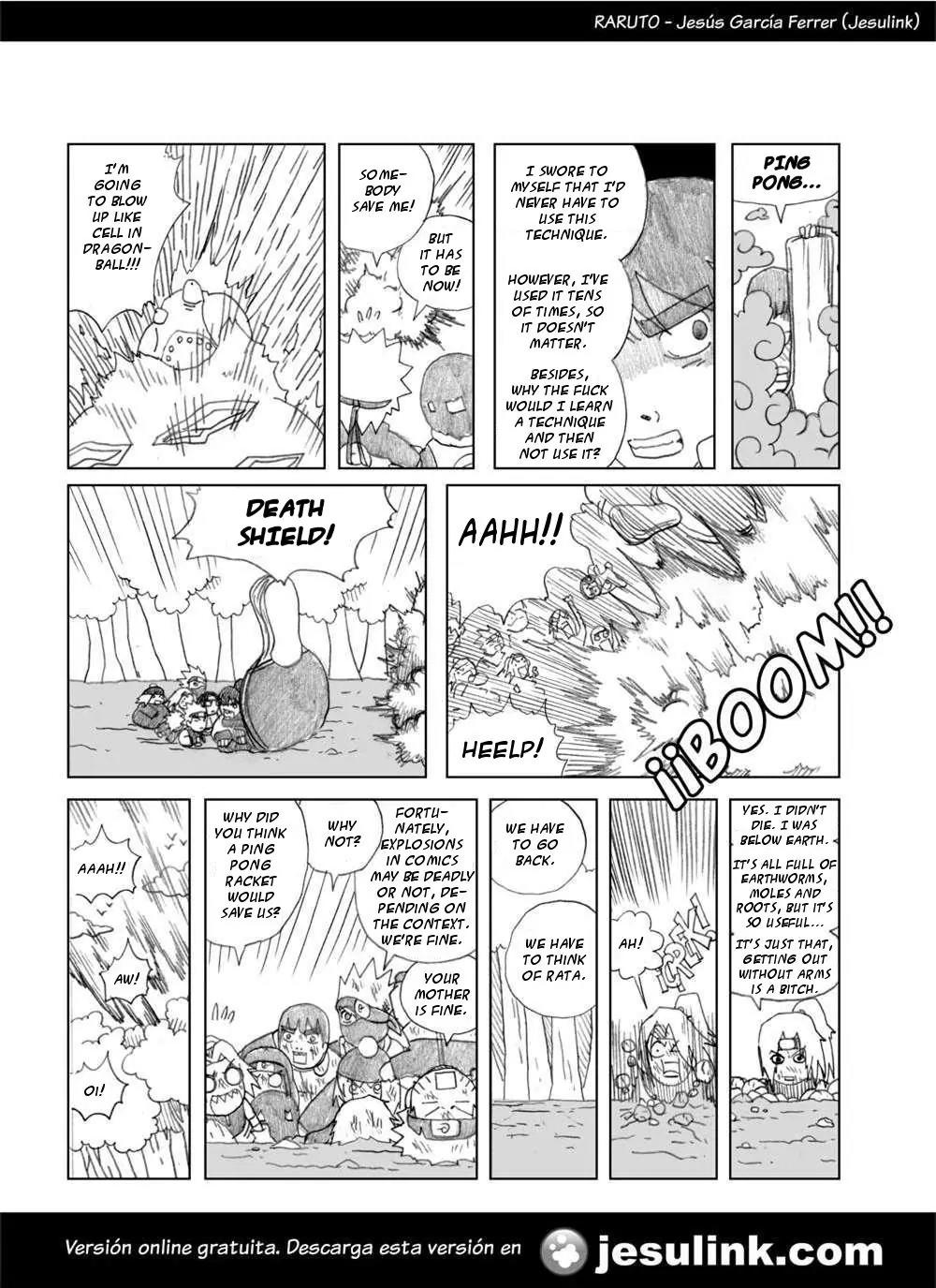 Raruto Sisepuede Chapter 1.5 page 2 - Vol.1 Chapter 5: A Bigboss is worth a lot of money