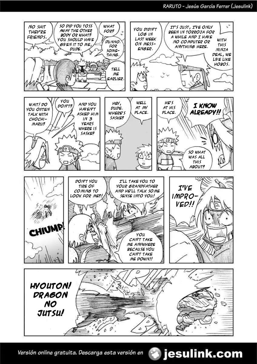 Raruto Sisepuede Chapter 1.7 page 4 - Vol.1 Chapter 7: Four tails