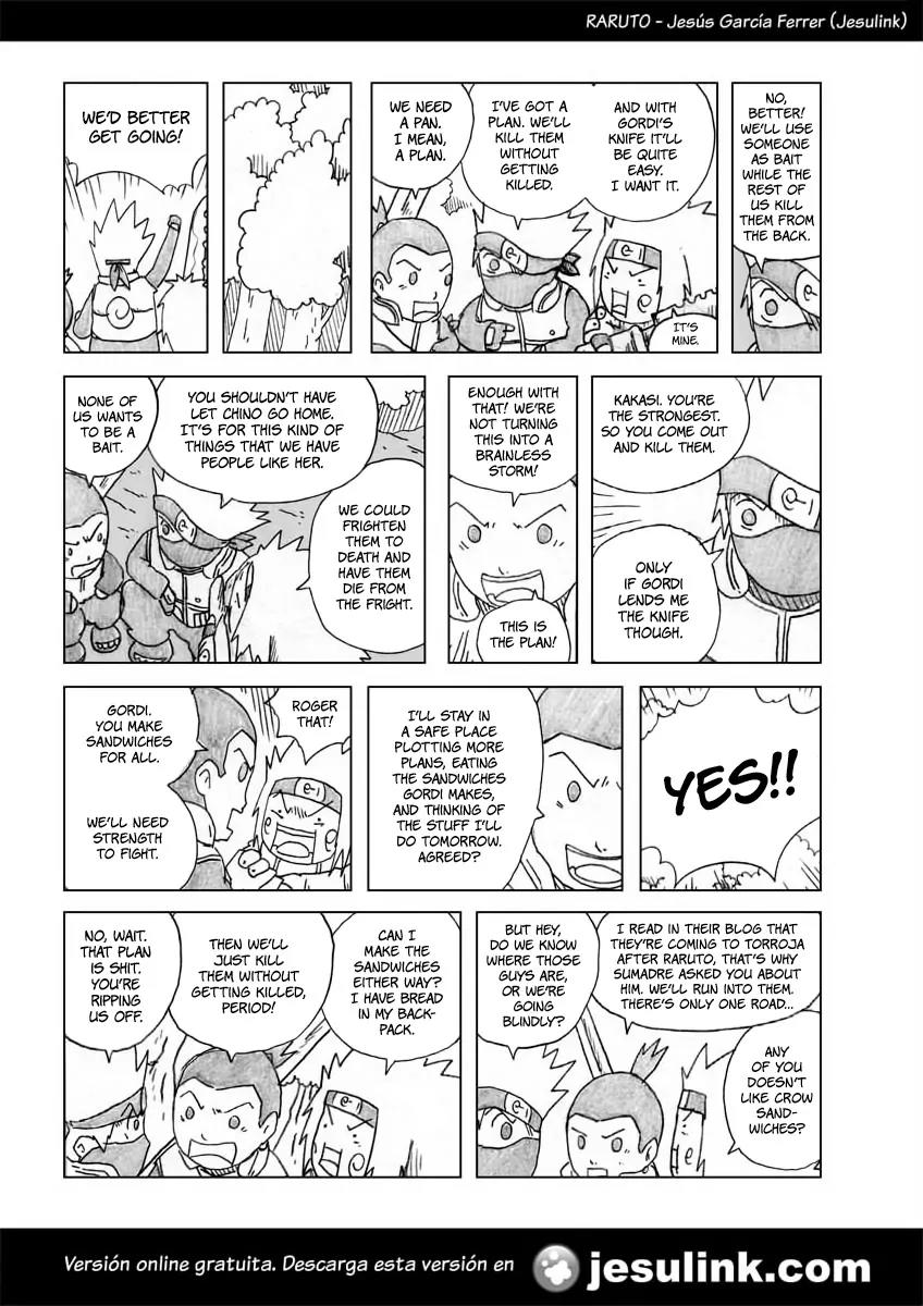 Raruto Sisepuede Chapter 2.10 page 4 - Vol.2 Chapter 10: Pichamaru's revenge