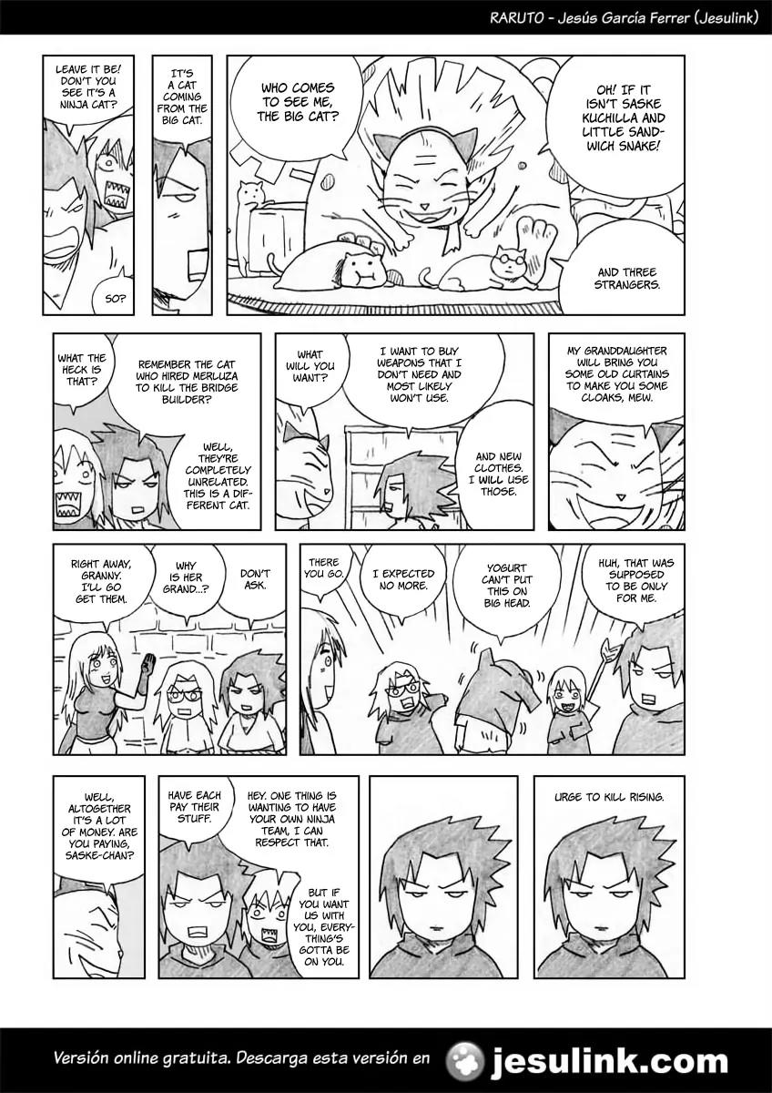 Raruto Sisepuede Chapter 2.11 page 13 - Vol.2 Chapter 11: Saske recruits the Heavy