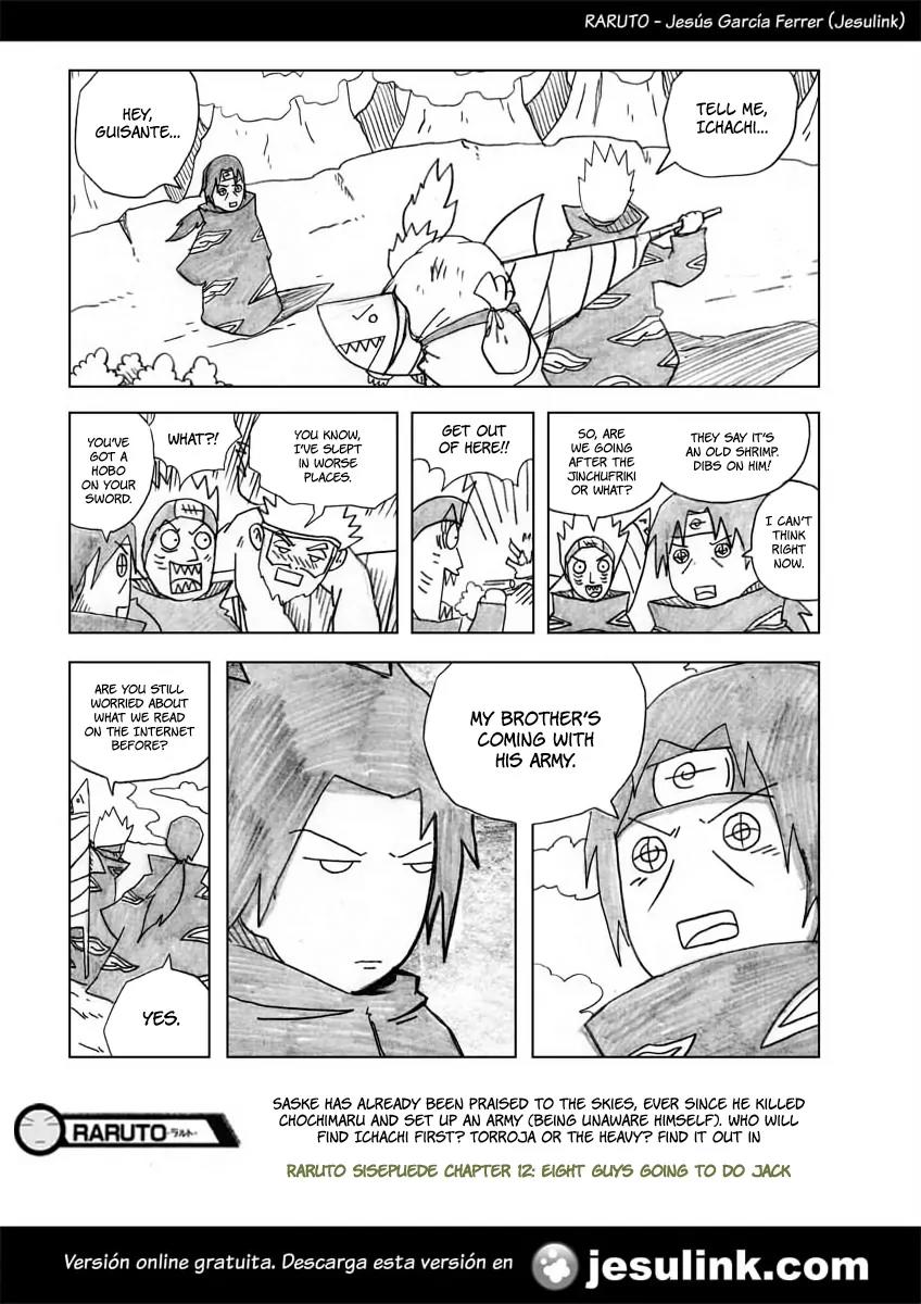Raruto Sisepuede Chapter 2.11 page 15 - Vol.2 Chapter 11: Saske recruits the Heavy
