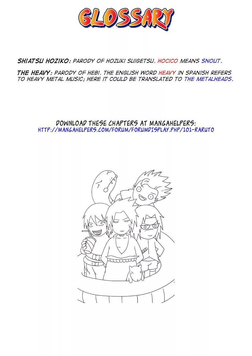 Raruto Sisepuede Chapter 2.11 page 16 - Vol.2 Chapter 11: Saske recruits the Heavy