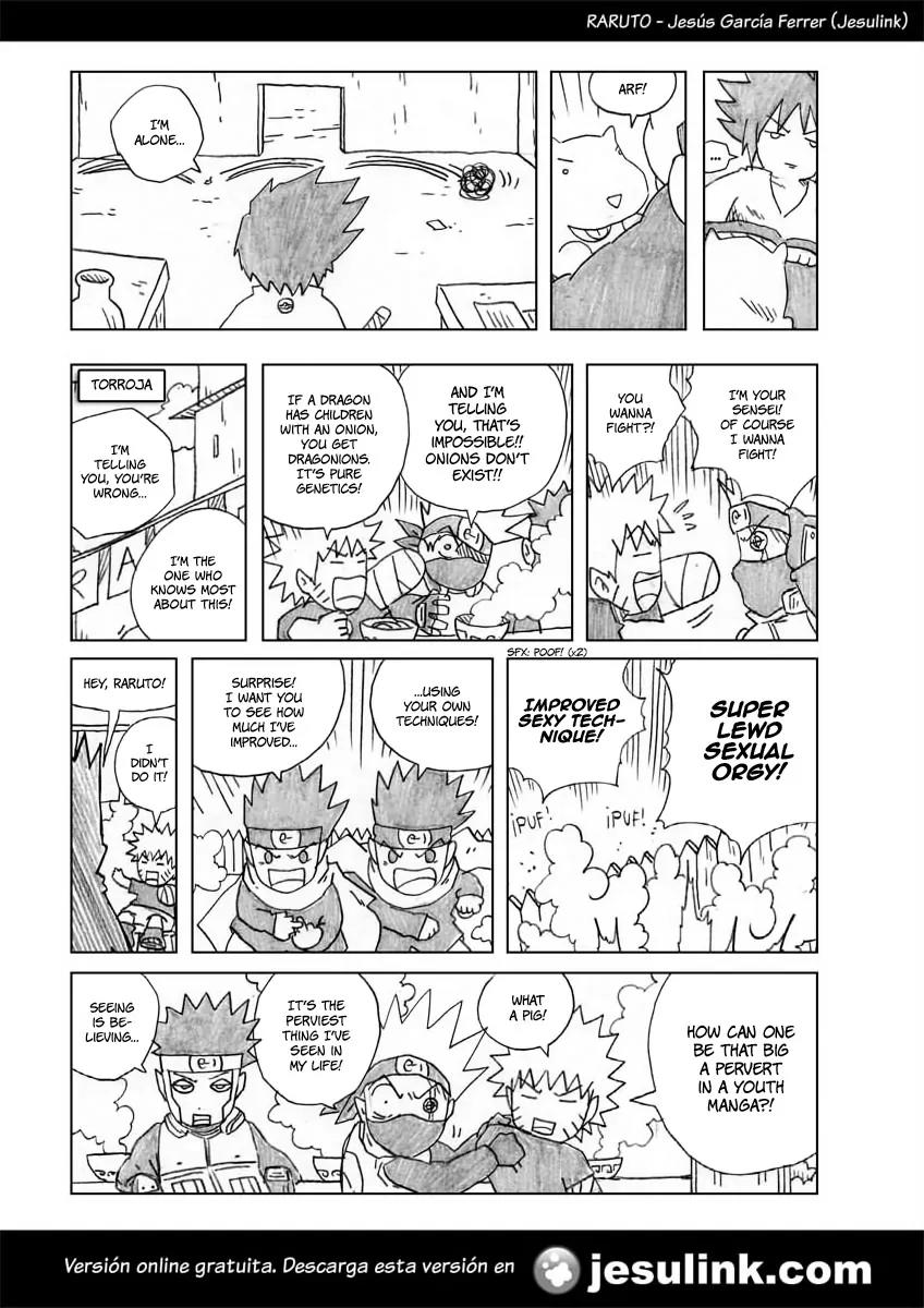 Raruto Sisepuede Chapter 2.11 page 3 - Vol.2 Chapter 11: Saske recruits the Heavy
