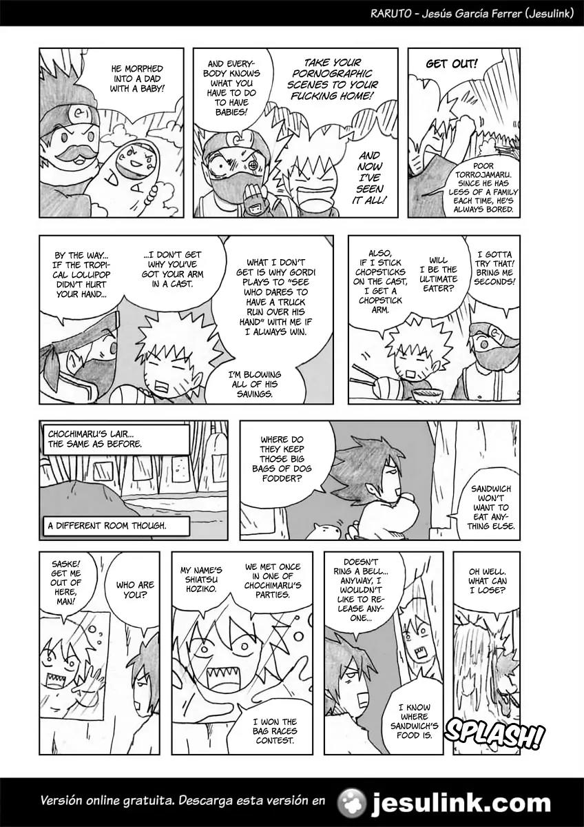 Raruto Sisepuede Chapter 2.11 page 4 - Vol.2 Chapter 11: Saske recruits the Heavy
