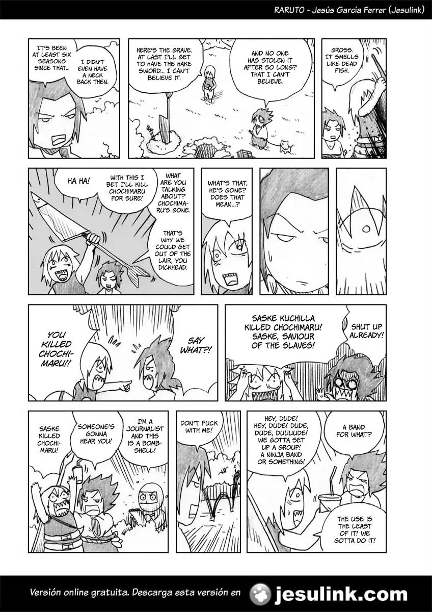 Raruto Sisepuede Chapter 2.11 page 6 - Vol.2 Chapter 11: Saske recruits the Heavy