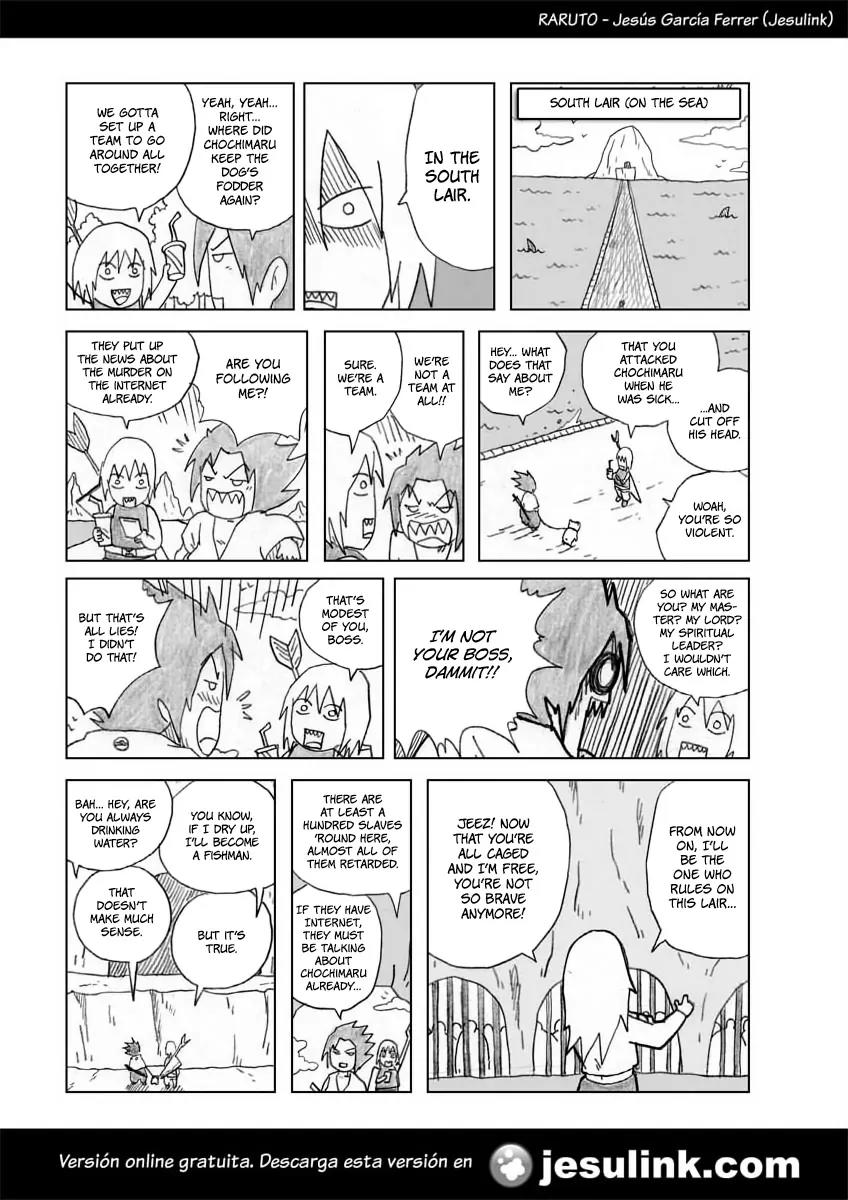 Raruto Sisepuede Chapter 2.11 page 7 - Vol.2 Chapter 11: Saske recruits the Heavy
