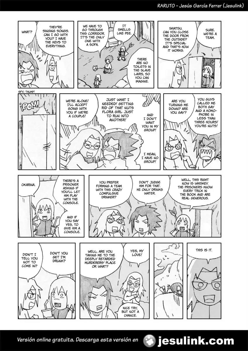 Raruto Sisepuede Chapter 2.11 page 9 - Vol.2 Chapter 11: Saske recruits the Heavy
