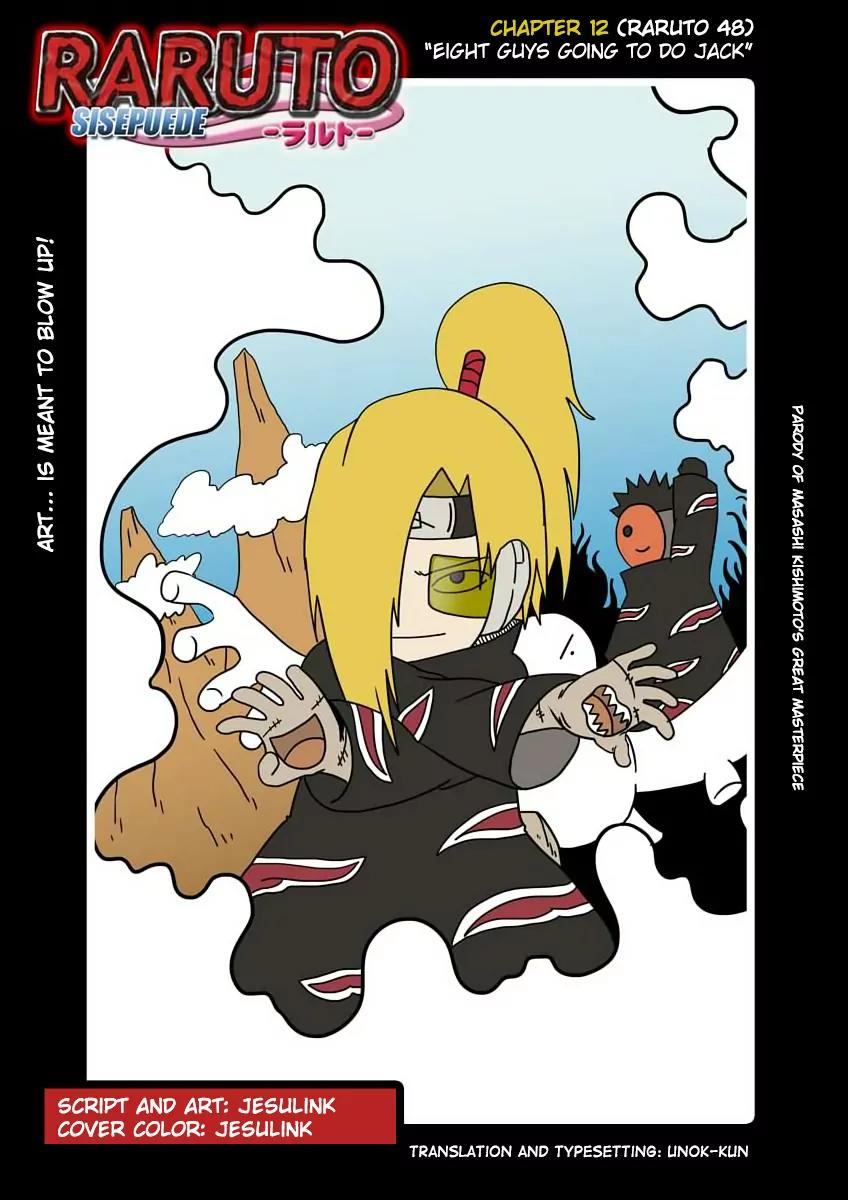 Raruto Sisepuede Chapter 2.12 page 1 - Vol.2 Chapter 12: Eight guys going to do jack