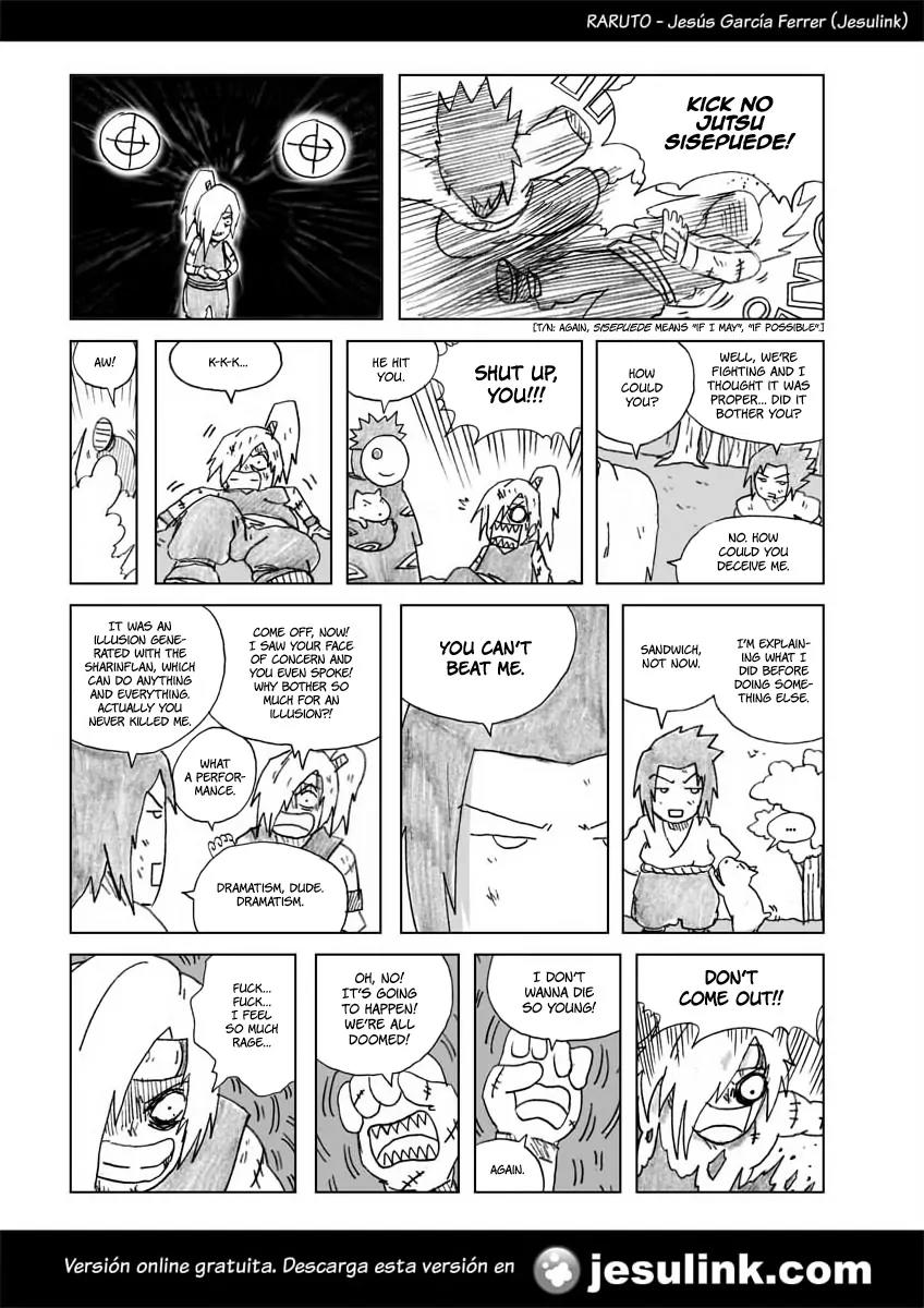 Raruto Sisepuede Chapter 2.12 page 13 - Vol.2 Chapter 12: Eight guys going to do jack