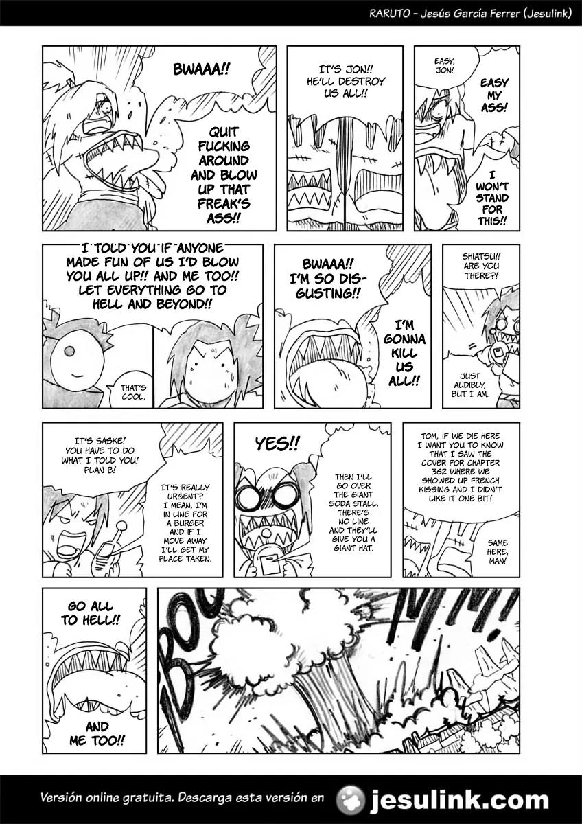 Raruto Sisepuede Chapter 2.12 page 14 - Vol.2 Chapter 12: Eight guys going to do jack