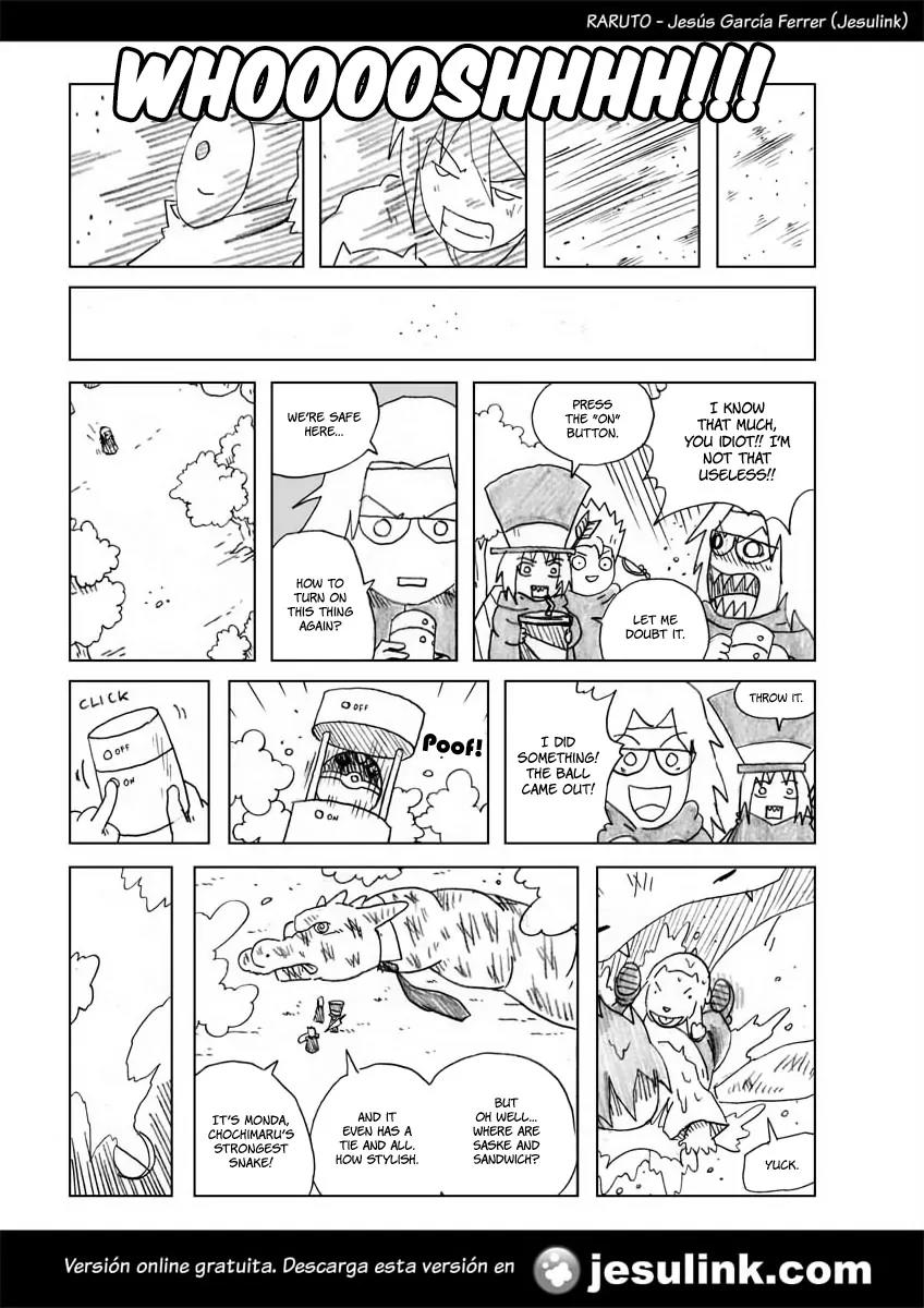 Raruto Sisepuede Chapter 2.12 page 15 - Vol.2 Chapter 12: Eight guys going to do jack