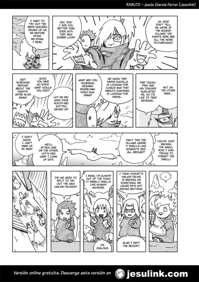 Raruto Sisepuede Chapter 2.12 page 4 - Vol.2 Chapter 12: Eight guys going to do jack