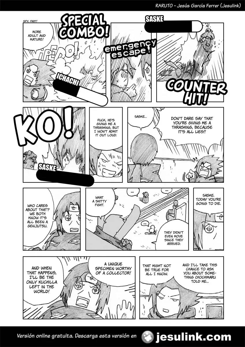 Raruto Sisepuede Chapter 2.13 page 13 - Vol.2 Chapter 13: Saske VS Ichachi, round one
